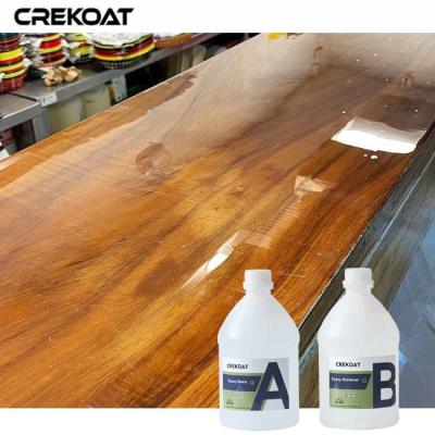 China Low Odor High Gloss Epoxy Resin Clear Coat For Projects Requiring Transparency for sale