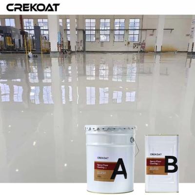 China High Gloss Industrial Epoxy Floor Coating Marble Effect For Residential for sale