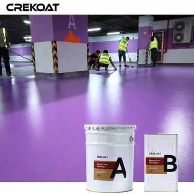 Chine Fast Recoat Times Industrial Epoxy Floor Coating Offer Unique Metallic Finish à vendre