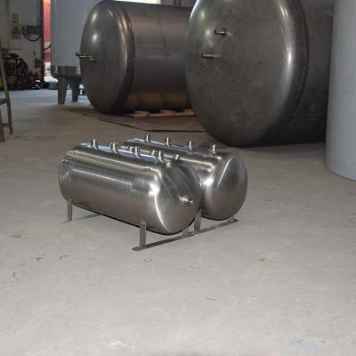 China SUS304 Stainless Steel Storage Tank OEM Water Horizontal Pressure Tank for sale