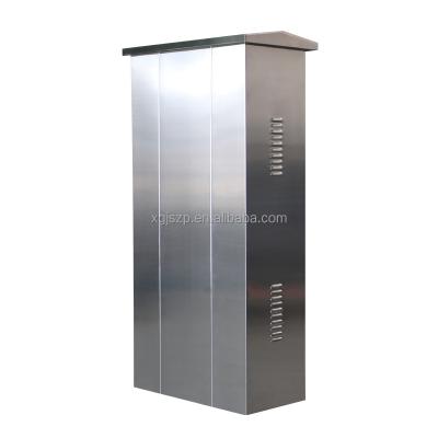 China Outdoor Customized Stainless Steel Electrical Cabinet Wall Box for sale