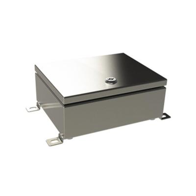 China Outdoor Stainless Steel Electrical Cabinet Sheet Metal Enclosure Waterproof en venta
