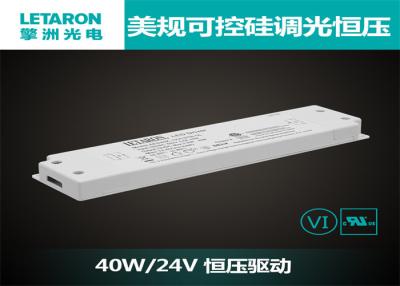 China ETL Certified US Triac Dimmable LED Driver With Output Voltage 24V for sale