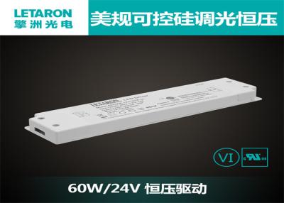 China ETL Approved Dimmable LED Driver With 60W Output And Class Two Protection for sale