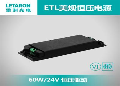 China Classe 2 Constant Voltage Led Driver 60W 2500mA para a iluminação do espelho à venda