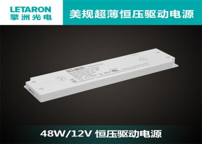 China UL Ultra Slim LED Power Supply , 120v To 12v Led Transformer for sale
