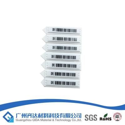 China Small Soft DR EAS Labels With Polystyrene / Polyethylene 0.35mm Thickness for sale