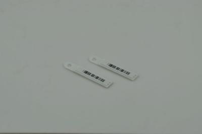 China Low Density Polyethylene 0.12mm EAS Source Tagging / 58kHz Store Security EAS Labels for sale