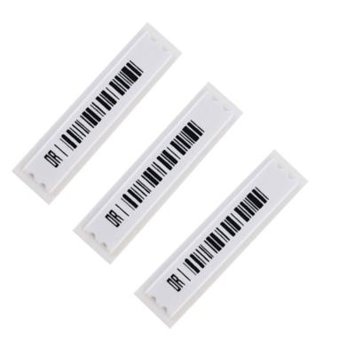 China EAS AM DR Plastic Anti Theft Security Labels Barcode Sheet Labels for sale