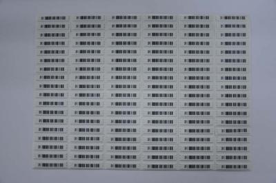 China El parte movible dr suave de la prueba 58kHz del rasgón imprimió las etiquetas de código de barras para el precio, instrucción en venta