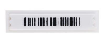 China Retail Security DR Custom Barcode Labels / EAS Soft Labels 58kHz Frequency OEM for sale