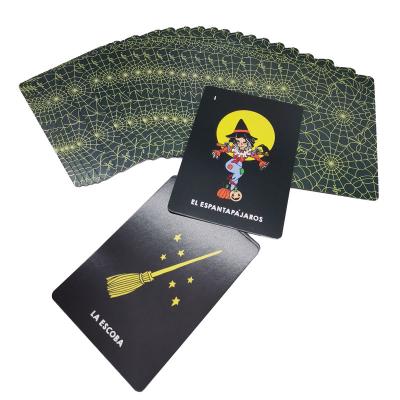 China Impressão feita sob encomenda positiva dos cartões de jogo do enigma da afirmação do OEM para crianças à venda