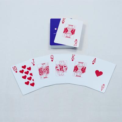 China 54pcs Waterproof Plastic Playing Cards With Normal Tuck Box Enterprise Advertise Playing Cards à venda