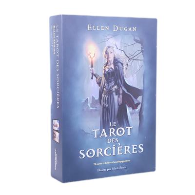 China Linen Oracle Tarot Card , PMS Colors print oracle cards With Manual Book for sale