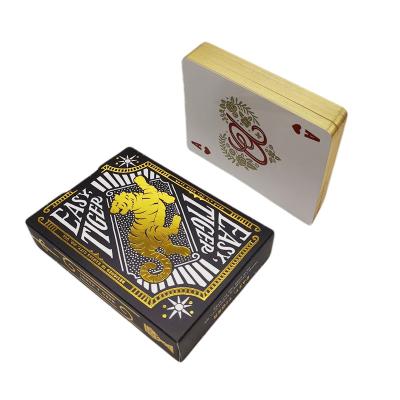 Chine cartes de jeu magiques de casino de plate-forme, certificat de la CE de cartes de jeu de bord d'or à vendre