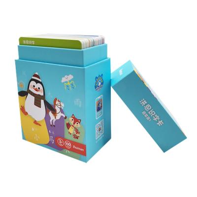 중국 Recycled Vocabulary Flash Cards printable Box With Shrink Wrapped 판매용