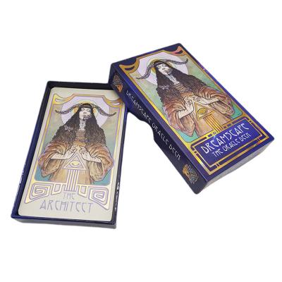 China Mysterious Tarot Cards Modern Witch 70*120mm Custom Size for sale
