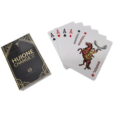 중국 Playing cards advertisement poker customized and personized for sale 판매용