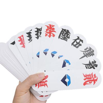 China Plastikchinese Mah Jong Cards mit hoher Produktionskapazität zu verkaufen