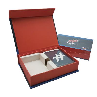 China CMYK personalizó la cubierta de naipes con la caja del pliegue en venta