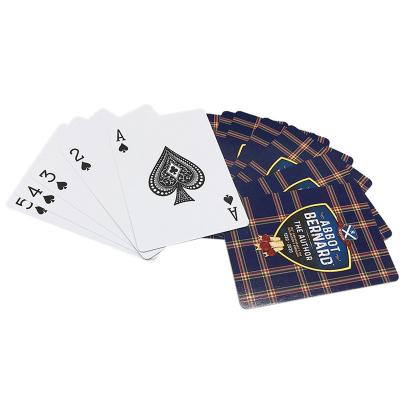 Κίνα Επαγγελματικό λογότυπο συνήθειας καρτών παιχνιδιού πόκερ Yuhua ελασματοποίησης προς πώληση