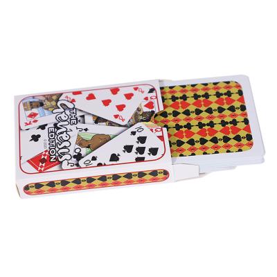 China PMS colors Custom Playing Cards , 0.3mm Waterproof Poker Cards for sale
