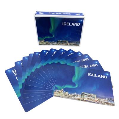 중국 0.35mm Iceland Playing Cards 판매용