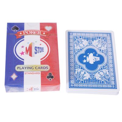 China 0.35mm Thick Plastic Coated Playing Cards Plastic PVC Material for sale