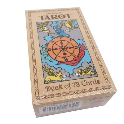 China Custom print CMYK colors Tarot Poker Cards With english Booklet for sale