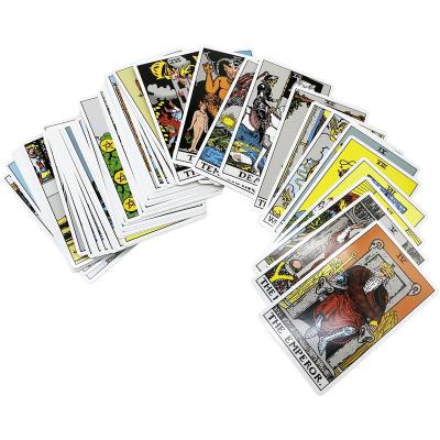 China 100x150mm Baba Jolie Tarot , Plastic Custom Print Tarot Cards for sale