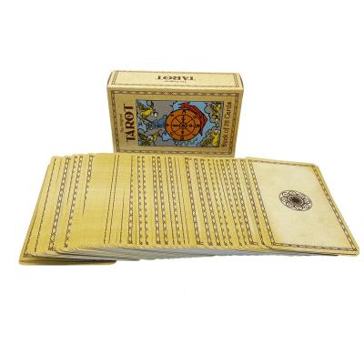 China Plastic Printable Tarot Cards 63*88mm Waterproof 0.3mm Thick for sale