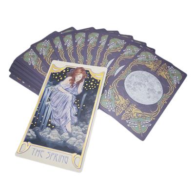 China Magician Love Printable Tarot Cards 57*87mm Custom logo for sale