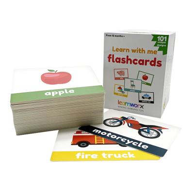 China El barnizar aprendiendo Flashcards para los niños en venta