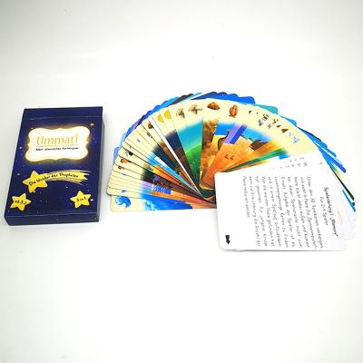중국 350gsm Kids Learning Flash Cards 판매용