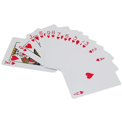 China Print 0.30-0.32Mm Thickness Plastic Playing Cards Set PVC Waterproof Deck With Custom Box for sale