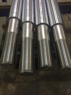 China Cold Drawn / Cold Rolled Chrome Piston Rod HRC 60-65 Hardness With F7 Diameter Tolerance for sale