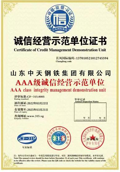  - Shandong Baosteel Industry Co., Ltd