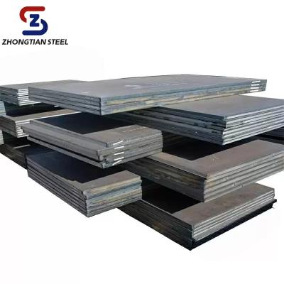 China Galvanized Carbon Steel Sheet Metal Q235 Q235B Q345 St37 St42 For Construction for sale