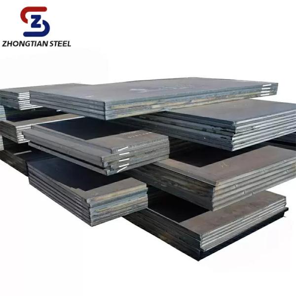 Quality Galvanized Carbon Steel Sheet Metal Q235 Q235B Q345 St37 St42 For Construction for sale