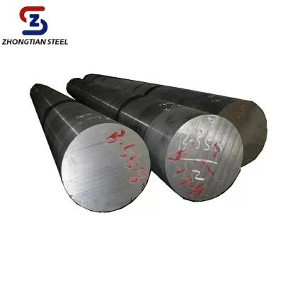 China Customized Carbon Steel Rod Material Black Painted Structural Steel Round Bar for sale