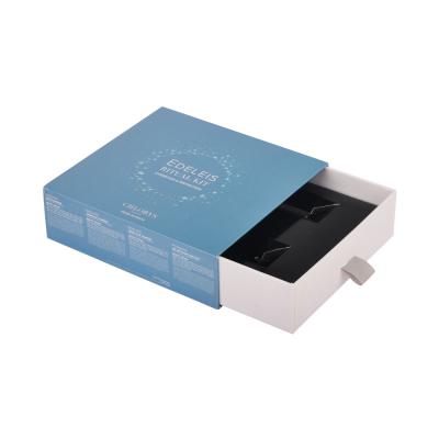 China 2mm Cosmetic Packing Box , Foldable Drawer Packaging Box For Eye Cream for sale