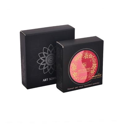 Китай Фольга штемпелюя косметический цвет пакуя коробки черный для свободной упаковки порошка продается