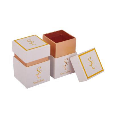 China 2mm Perfume Packing Box , Custom Paperboard Boxes With Gold Hot Foil Stamping for sale