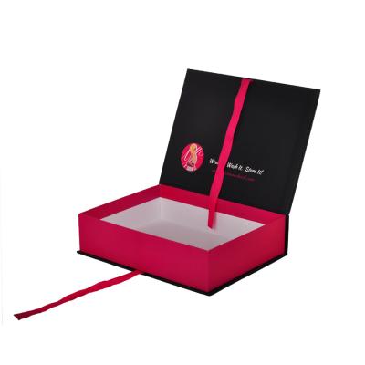 Китай Раскройте коробку твердого картона магнитную, квадратные изготовленные на заказ коробки для париков продается
