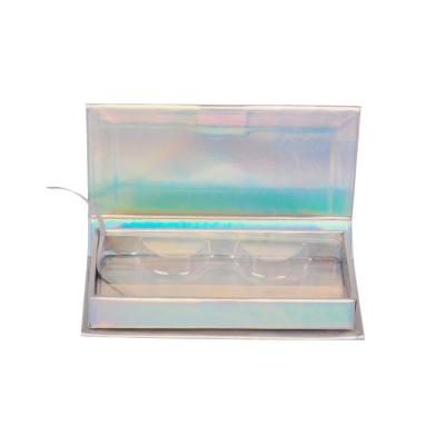China Visible Window Cardboard Eyelash Box Mixed Color 2mm Thickness for sale
