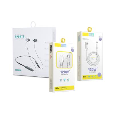 China Cor feita sob encomenda e Logo Electronics Packaging Paper Box à venda