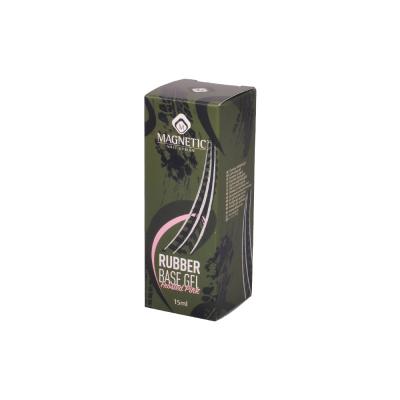 Chine Art Paper Black Cosmetic Single Boxes Packaging Nail Polish Oil Eco - Friendly à vendre