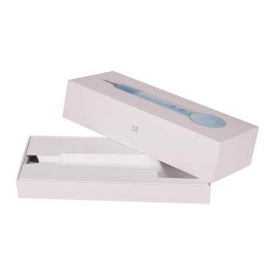 China Embalagem de caixa de papel branco de alta qualidade Produto eletrônico com tampa e fundo à venda