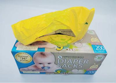 China 1.5 Mil Disposable Scented Diaper Sacks Degradable with Scent for sale