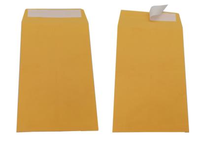 China Self Seal Flap 6x9 Inch Kraft Catalog Envelopes 28 pound Golden Brown for sale